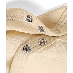 Babyhug 100% Cotton Interlock Knit Onesies With Full Sleeves and Truck Print Pack of 3 - Beige