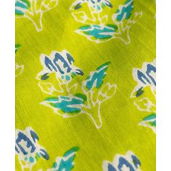 Babyhug Cambric Woven Full Sleeves Kurta Pyjama Set with Floral Print - Green