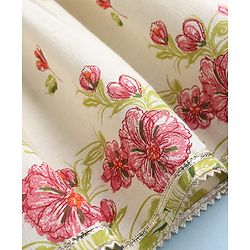 Babyhug Cambric Woven Sleeveless Ethnic Dress with Floral Print - White