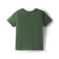 Babyhug Marvel Single Jersey Knit Half Sleeves T-Shirt with Spider Man Graphics - Green
