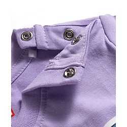Babyhug Marvel Single Jersey Knit Half Sleeves T-Shirt With Spider Man Graphics - Purple