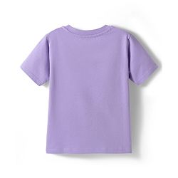 Babyhug Marvel Single Jersey Knit Half Sleeves T-Shirt With Spider Man Graphics - Purple