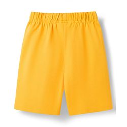 Babyhug 100% Cotton Knit Half Sleeves T-Shirt & Shorts Night Suit With Tiger Print & Applique - Yellow