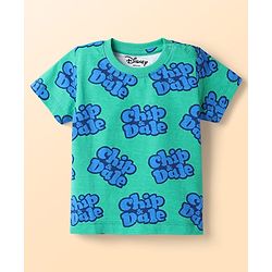 Babyhug Disney Cotton Knit T-Shirts with Chip N Dale Graphic Half Sleeves Multi Color 3-6 Months Pack of 3