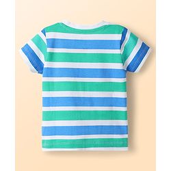 Babyhug Disney Cotton Knit T-Shirts with Chip N Dale Graphic Half Sleeves Multi Color 3-6 Months Pack of 3