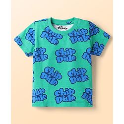 Babyhug Disney Cotton Knit T-Shirts with Chip N Dale Graphic Half Sleeves Multi Color 3-6 Months Pack of 3