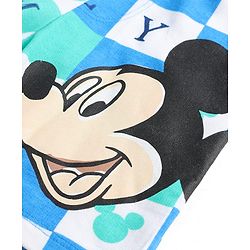 Babyhug Disney 100% Cotton Knit Knee Length Shorts With Micky Mouse Graphics Pack Of 2 - Multicolor