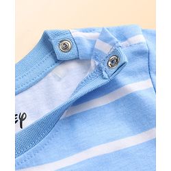 Babyhug Disney Cotton Knit T-Shirts with Mickey Mouse and Friends Graphics Half Sleeves Round Neck Multi Color 3-6 Months Pack of 3
