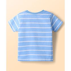 Babyhug Disney Cotton Knit T-Shirts with Mickey Mouse and Friends Graphics Half Sleeves Round Neck Multi Color 3-6 Months Pack of 3