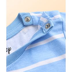 Babyhug Disney Cotton Knit T-Shirts with Mickey Mouse and Friends Graphics Half Sleeves Round Neck Multi Color 3-6 Months Pack of 3