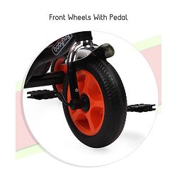 Babyhug Paramount Tricycle With Light & Music - Orange