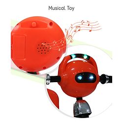 Babyhug Paramount Tricycle With Light & Music - Orange
