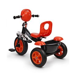 Babyhug Paramount Tricycle With Light & Music - Orange