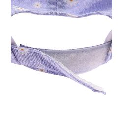 Babyhug Cotton Woven Summer Cap With Floral Print  - Diameter 13 cm
