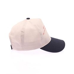 Babyhug Cotton Woven Summer Cap With Dino Print  - Diameter 16 cm