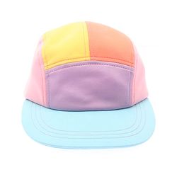 Babyhug Cotton Woven Cut & Sew Summer Cap Multicolor -  Diameter 15.5 cm