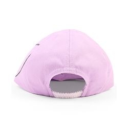 Babyhug Poly Blend Woven Summer Cap Lilo & Stitch Print Lavender -Diameter 15 cm