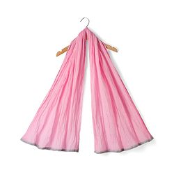 Babyhug 100% Cotton Cambric Woven Half Frill Sleeves Floral Printed & Sequinned Choli Lahenga & Dupatta Set - PInk