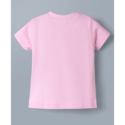 Babyhug Disney Single Jersey Knit Half Sleeves T-Shirts with Minnie & Friends Graphics Pack of 2 - Multicolor