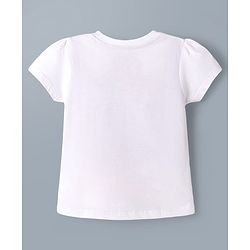 Babyhug Disney Single Jersey Knit Half Sleeves T-Shirt & Shorts Night Suit With Minne Mouse Graphic & Polka Dot Print - Pink