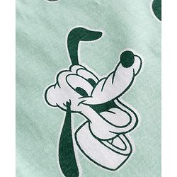 Babyhug Disney Single Jersey Knit Full Sleeves T-Shirt & Pyjama Night Suit With Mickey Mouse Print - Light Green