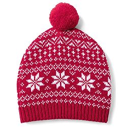 Babyhug 100% Cotton Knit Full Raglan Sleeves Reindeer Designed Sweater Set with Cap - Red