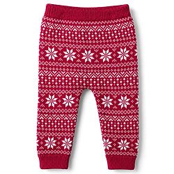 Babyhug 100% Cotton Knit Full Raglan Sleeves Reindeer Designed Sweater Set with Cap - Red