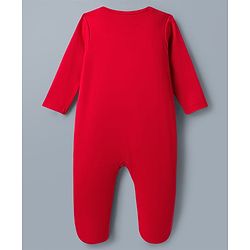 Babyhug Disney Full Sleeves Footed Sleepsuits With Mickey Mouse Graphics Pack of 2 - Multicolor