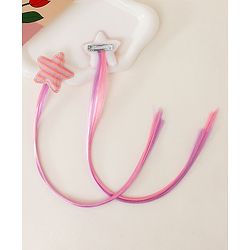 Babyhug Free Size Hair Extension - Pink