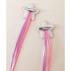 Babyhug Free Size Hair Extension - Pink