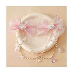 Babyhug Free Size Bow & Butterfly Clip - Multicolor
