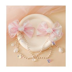 Babyhug Free Size Bow & Butterfly Clip - Multicolor