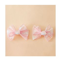 Babyhug Free Size Bow & Butterfly Clip - Multicolor