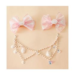 Babyhug Free Size Bow & Butterfly Clip - Multicolor