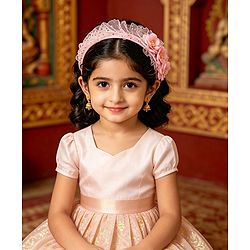 Babyhug Free Size Hair Bands - Pink