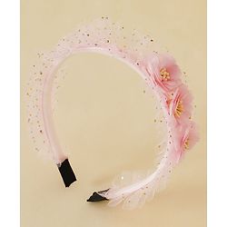 Babyhug Free Size Hair Bands - Pink