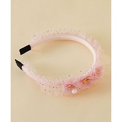 Babyhug Free Size Hair Bands - Pink