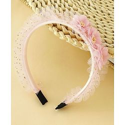 Babyhug Free Size Hair Bands - Pink