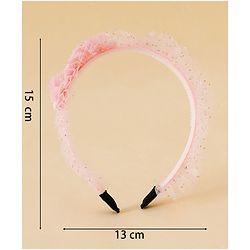 Babyhug Free Size Hair Bands - Pink