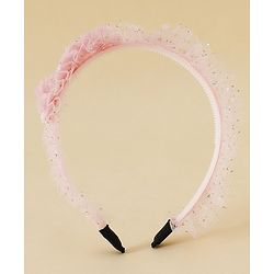 Babyhug Free Size Hair Bands - Pink