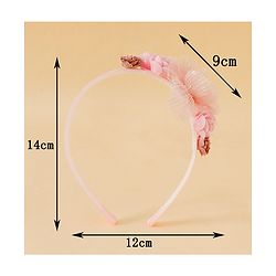 Babyhug Free Size Hair Bands - Pink