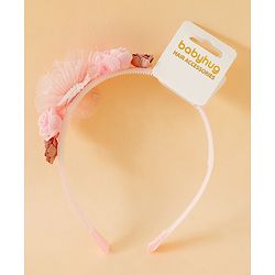 Babyhug Free Size Hair Bands - Pink