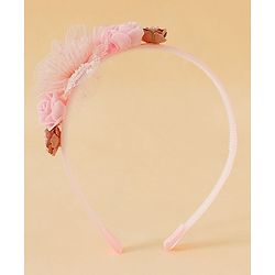 Babyhug Free Size Hair Bands - Pink