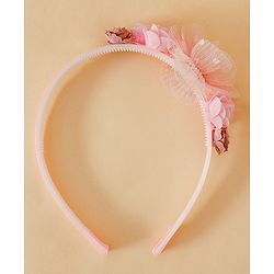Babyhug Free Size Hair Bands - Pink