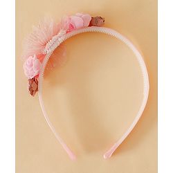 Babyhug Free Size Hair Bands - Pink