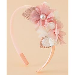 Babyhug Free Size Hair Bands - Pink