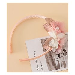 Babyhug Free Size Hair Bands - Pink