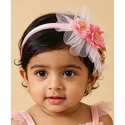 Babyhug Free Size Hair Bands - Pink