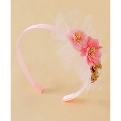 Babyhug Free Size Hair Bands - Pink