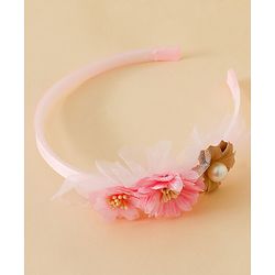 Babyhug Free Size Hair Bands - Pink